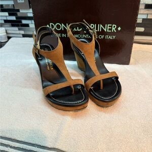 Donald J. Pliner wedge heel sandal